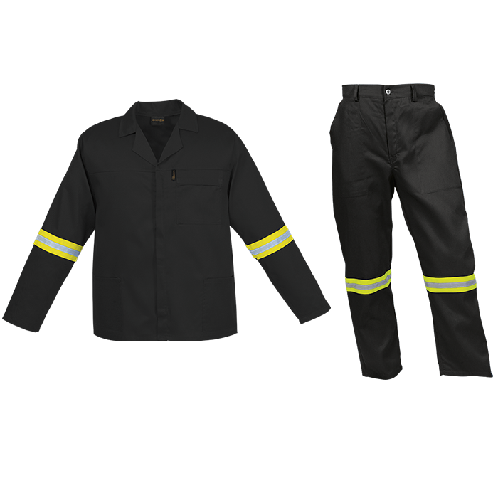 Budget Poly Cotton Conti Suit with Reflective