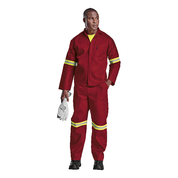 Budget Poly Cotton Conti Suit with Reflective