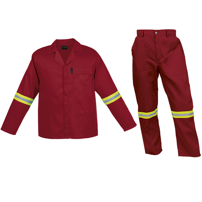 Budget Poly Cotton Conti Suit with Reflective