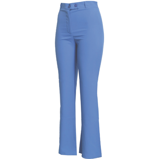 Aurora Bootleg Pants Sky Blue E192BM